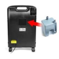 Stratus HEPA Paper Filter in Action thumbnail Oxygen Filter Stratus Stationary Concentrator Oxygen 5L React Health 3B Medical thumbnail